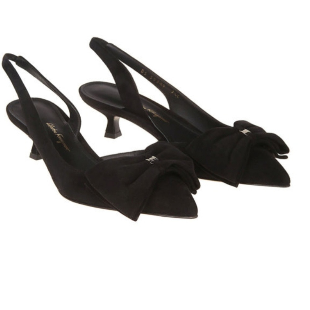 Salvatore ferragamo Reda Bow Slingback Pump